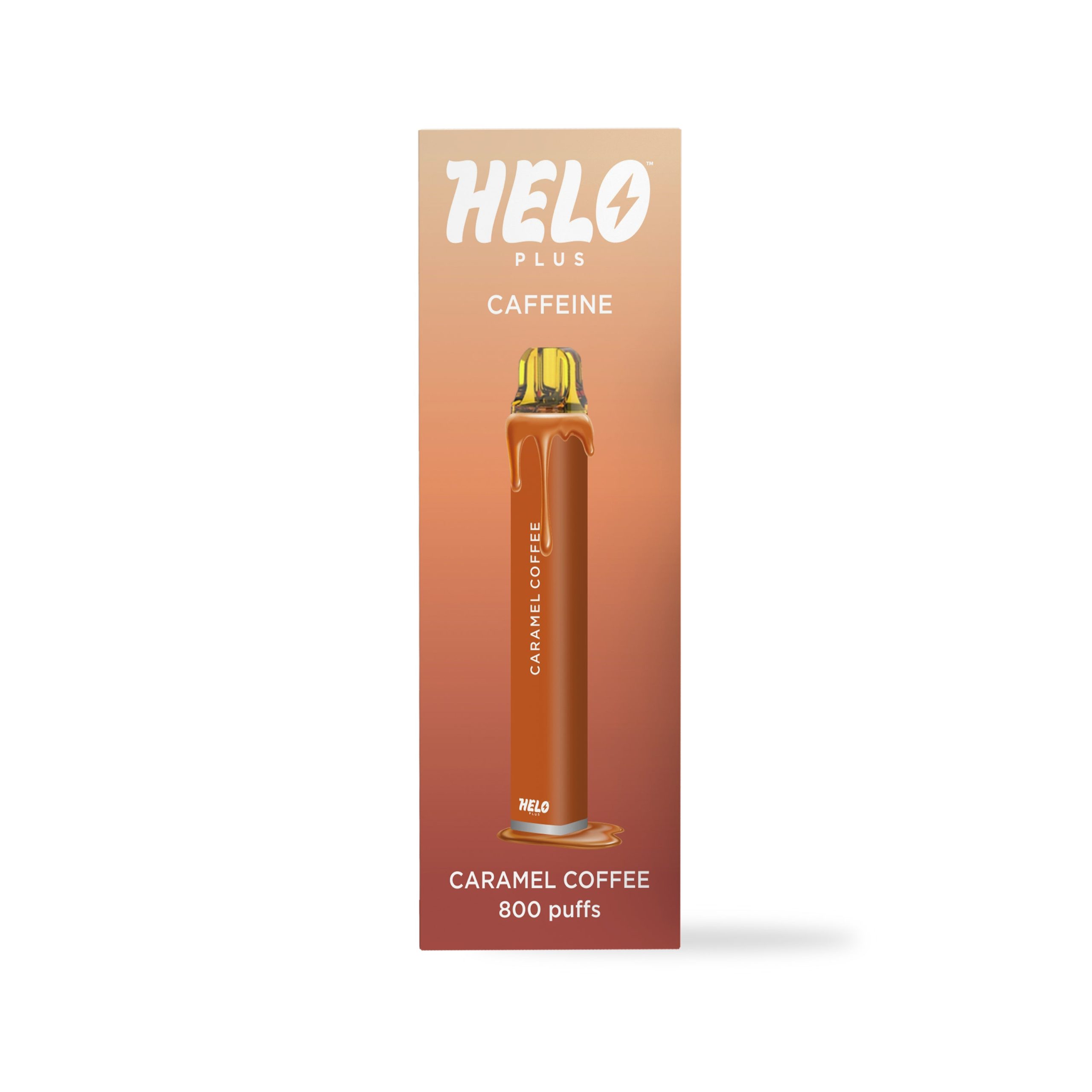 HeloPlusNewLogo-IndividualPack-CaramelCoffee2.jpg HELO Plus - Caramel Coffee Caffeine Diffuser - Image 1